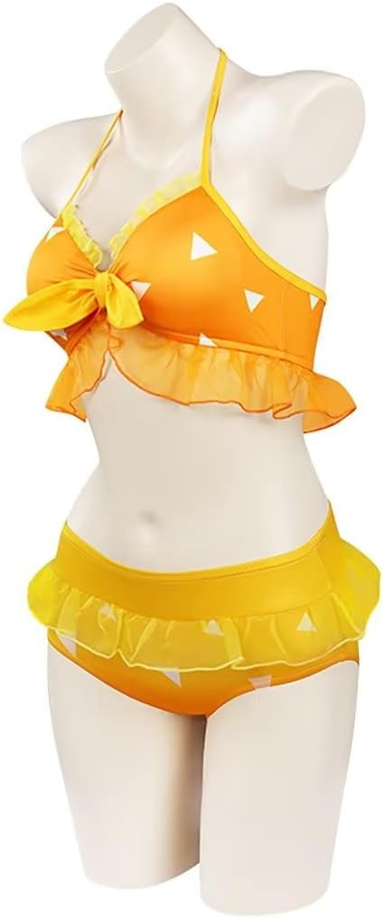 Zenitsu Cosplay Bikini Swimsuit