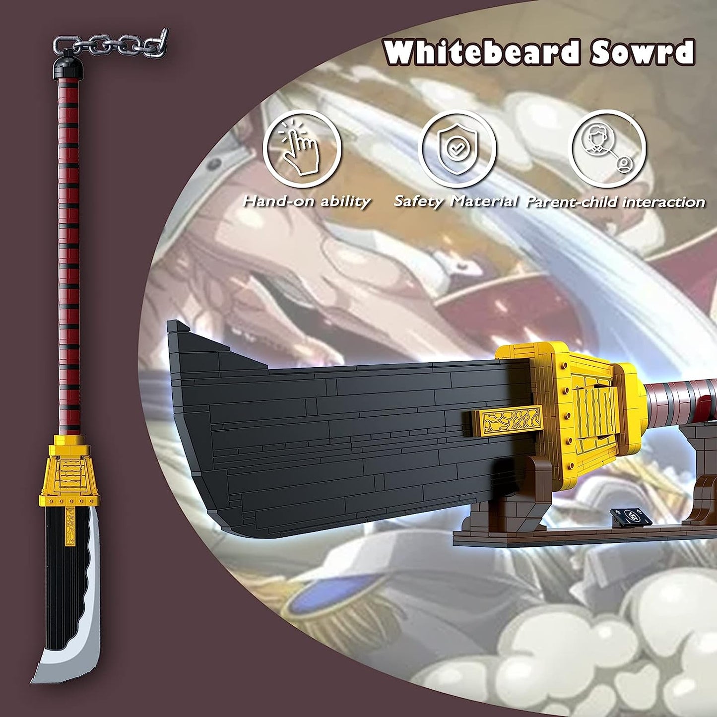 Whitebeard's Katana - Building Block