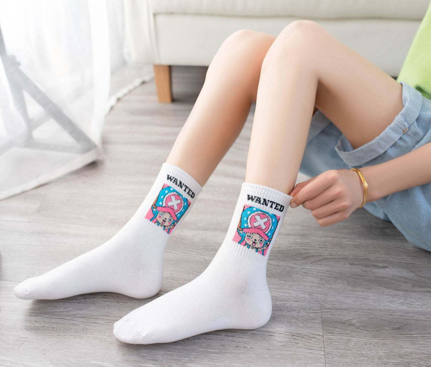 One Piece Long Socks