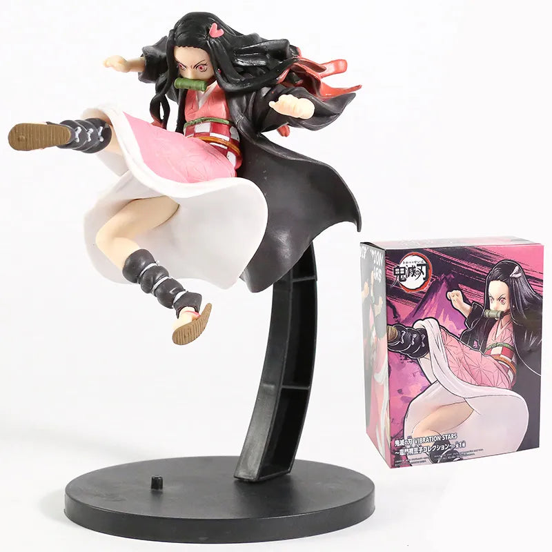 Tanjirou & Nezuko Figure with DIY hologram