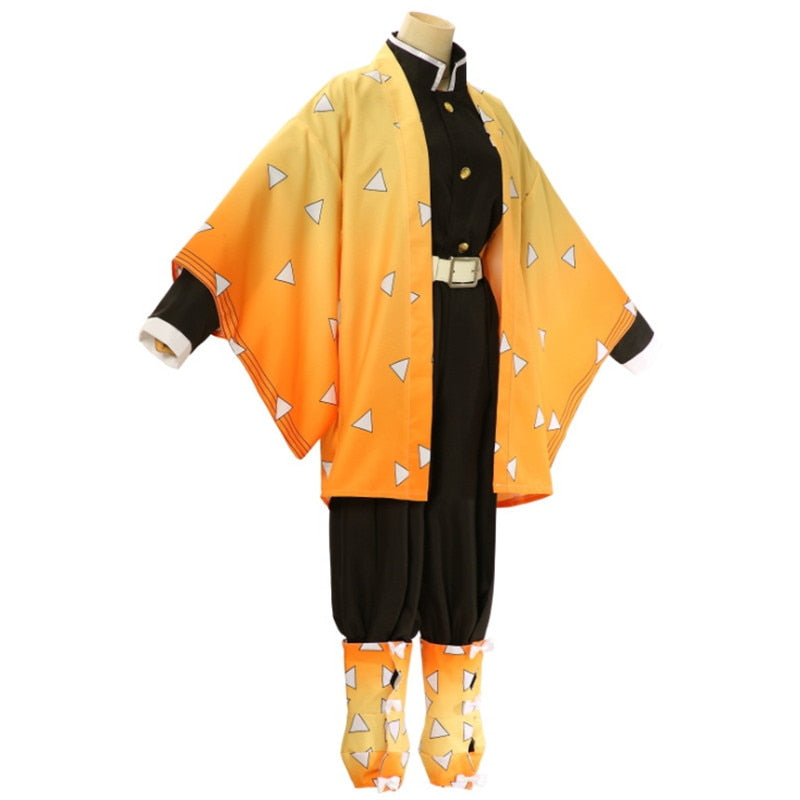 Zenitsu Agatsuma Cosplay Costume