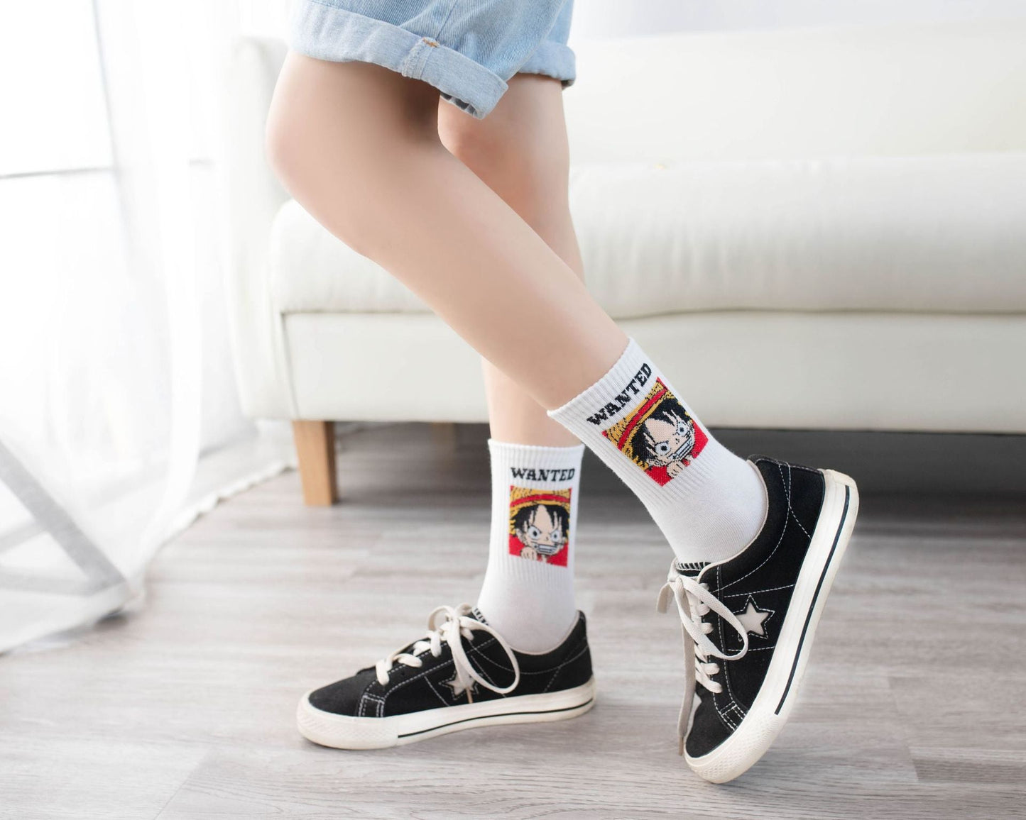 One Piece Long Socks