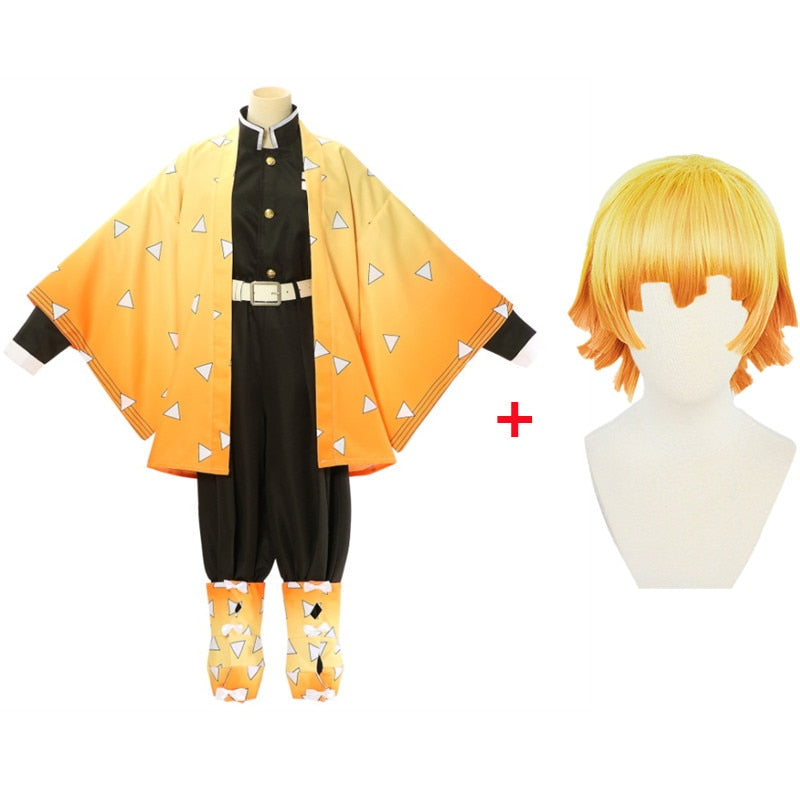 Zenitsu Agatsuma Cosplay Costume