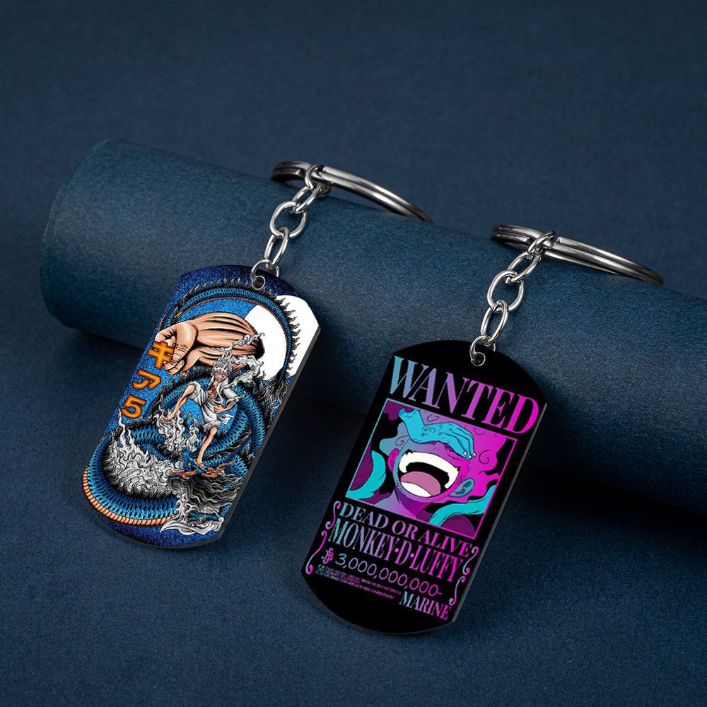 Luffy Gear 5 - Metal Keychains