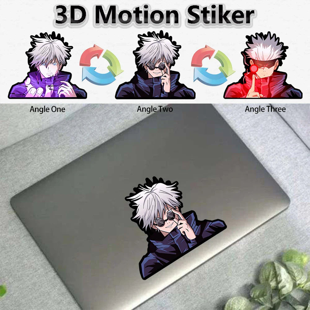 Jujutsu Kaisen 3D Motion Stickers