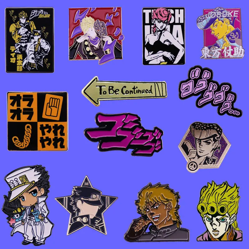 Jojo's Bizarre Adventure Pins