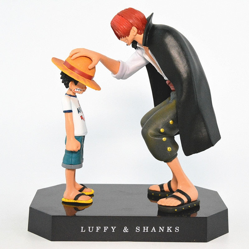 One Piece Luffy & Shanks Figure