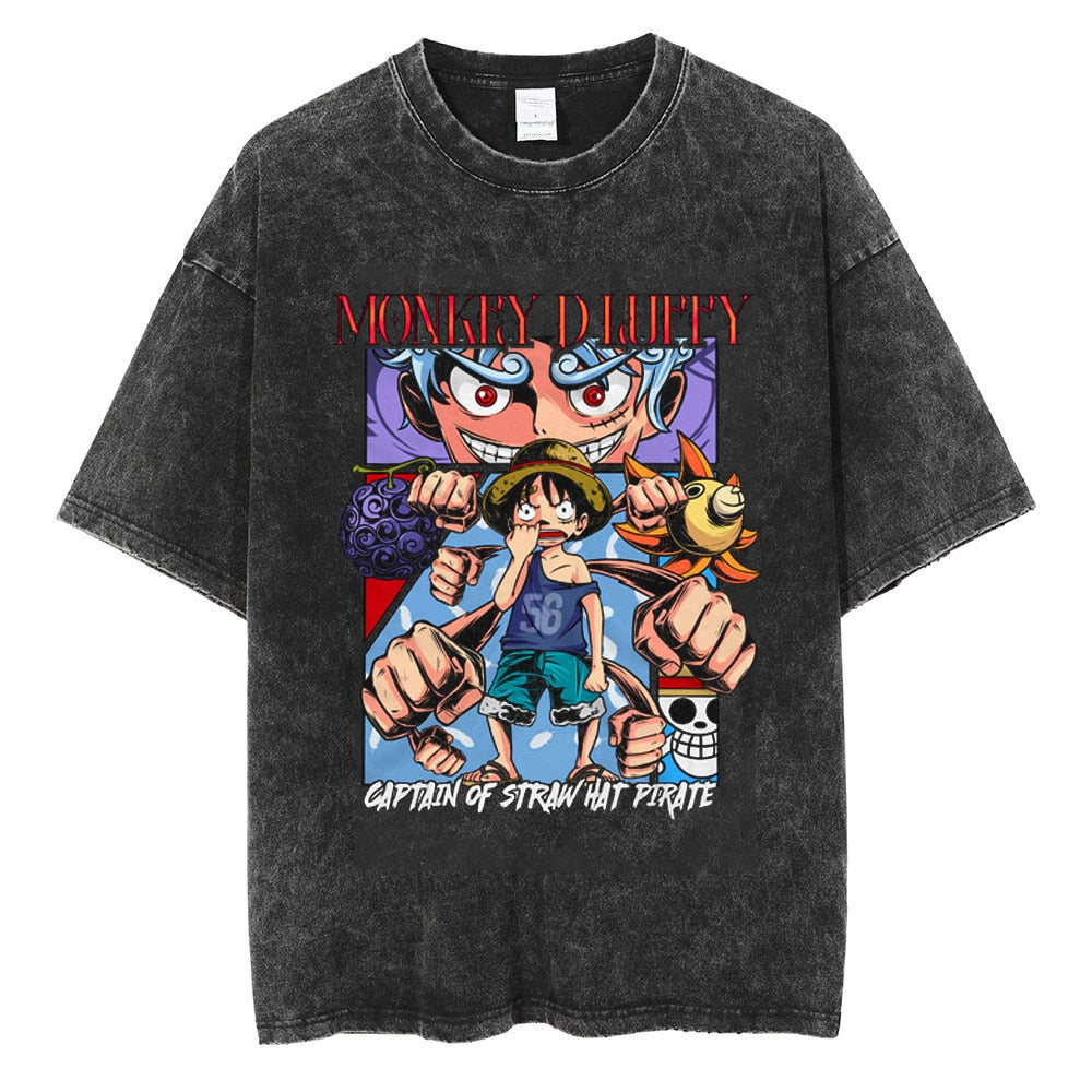 One Piece Washed T-shirt