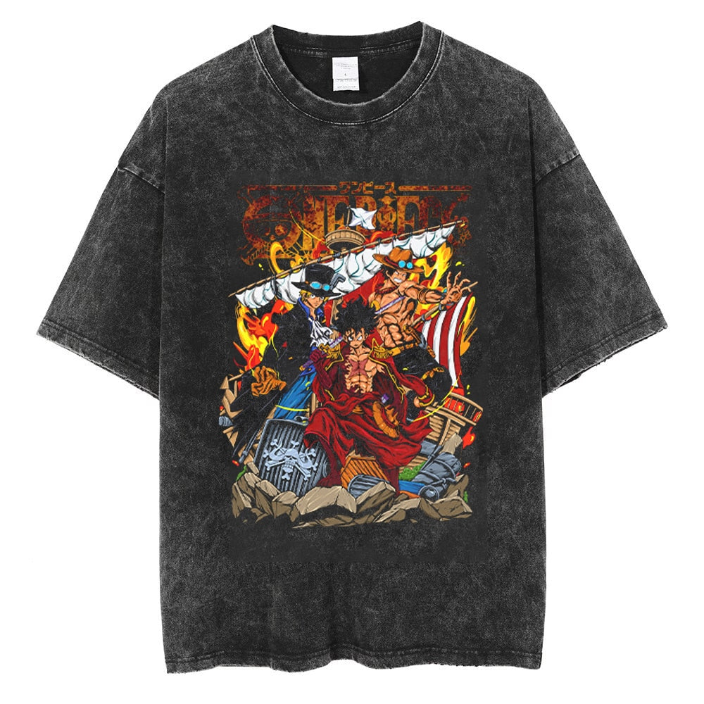 One Piece Washed T-shirt