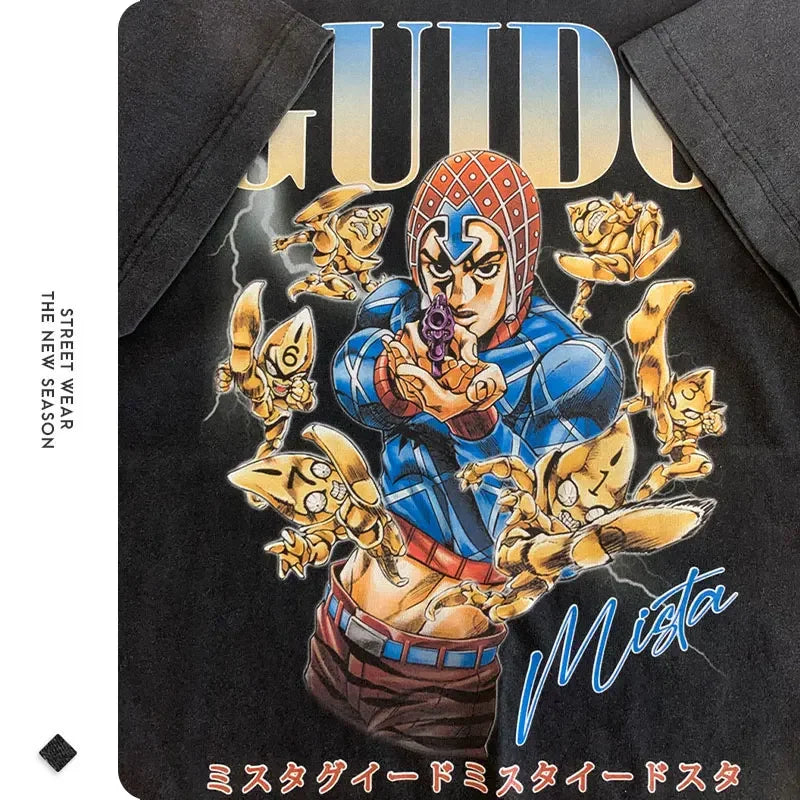 JoJo's Bizarre Adventure Vintage T-shirt