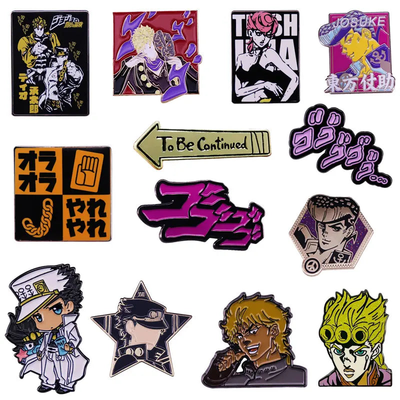 Jojo's Bizarre Adventure Pins