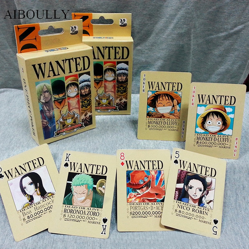 One Piece Collection Cards / Poker Cards